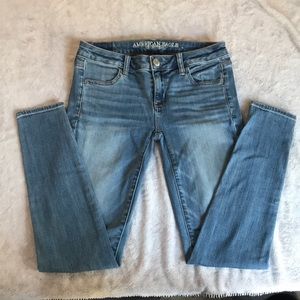 American eagle super stretch skinny jeans size 4R